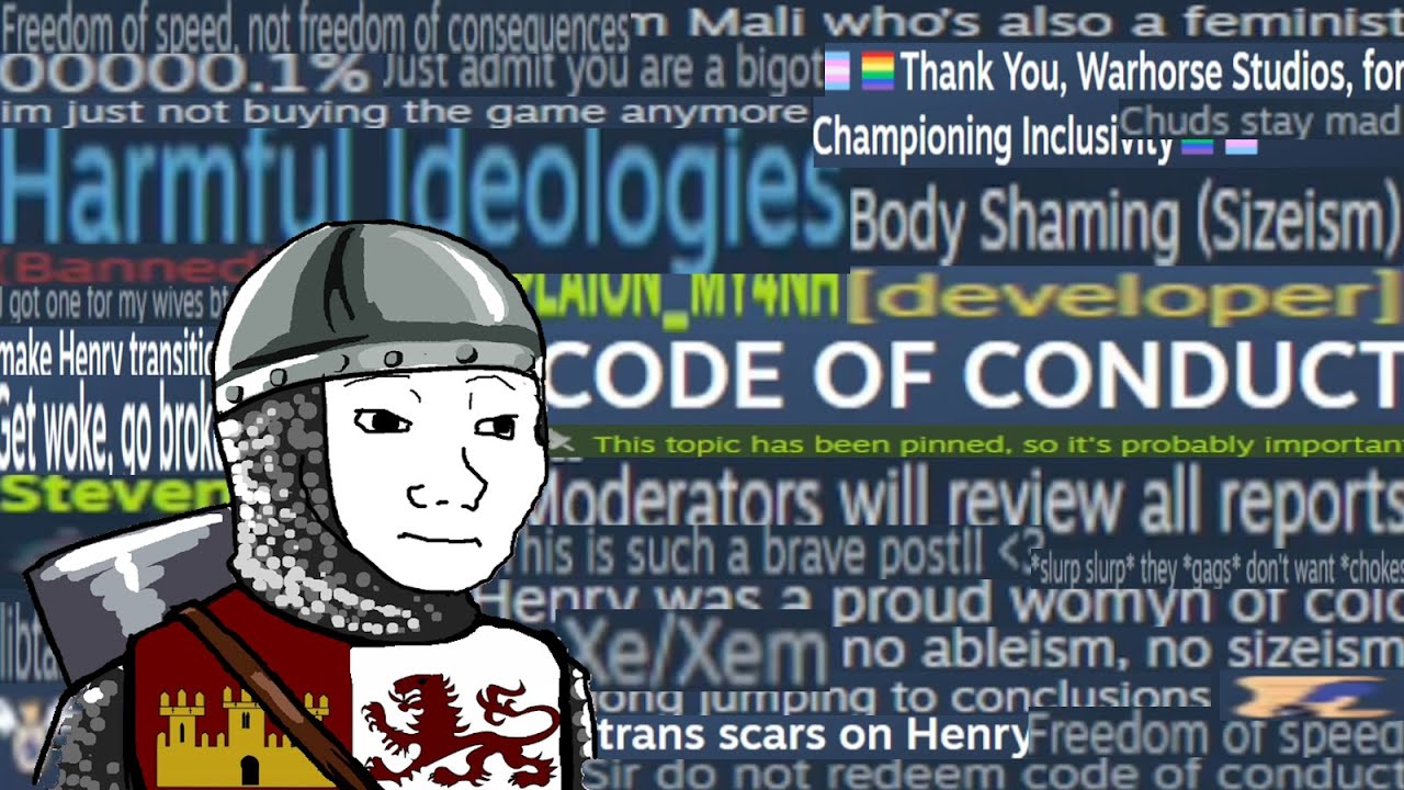 reading the Kingdom Come: DELIVERANCE 2 steam forums