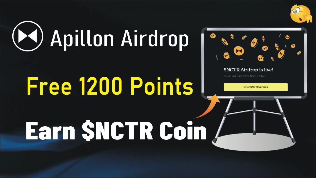$NCTR Token Free || Apillon Airdrop || Making money online