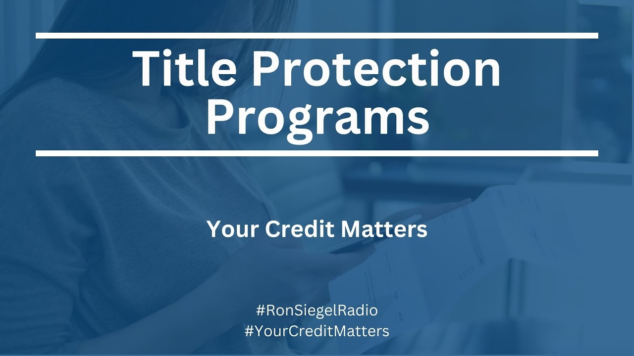 Title Protection Programs
