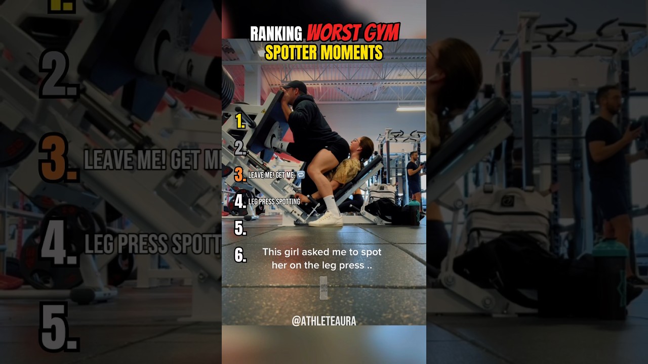 Ranking the Worst Gym Spotter Fails Ever 💀🏋️&zwj;♂️
