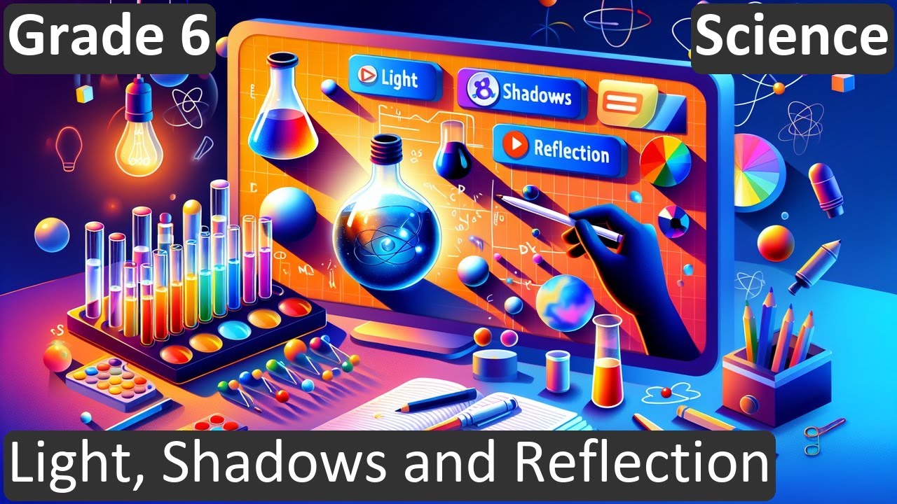 Grade 6 | Science | Light, Shadows and Reflection | Free Tutorial | CBSE | ICSE | State Board