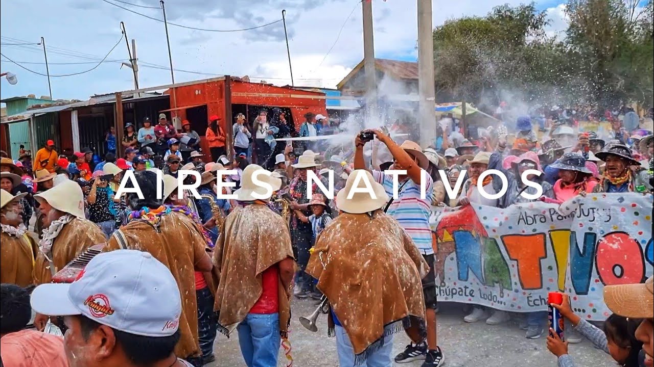 COMPARSA AIRES NATIVOS CARNAVAL 2024✔️ | ABRA PAMPA (JUJUY)