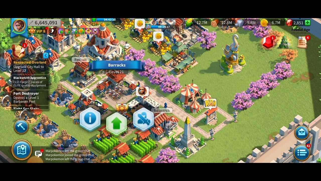 Rise of kingdoms: Unlock T4 Training from Academy Research LEGIONARY