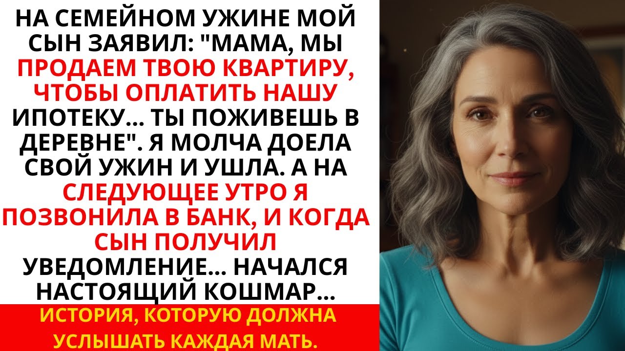 Сын сказал мне 