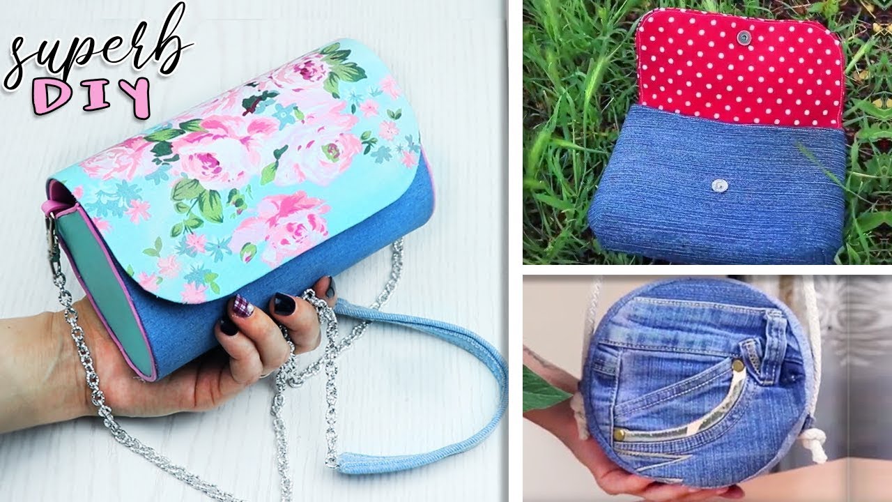 SO CUTE DIY JEANS BAG IDEAS 2020 FROM OLD JEANS STEP BY STEP