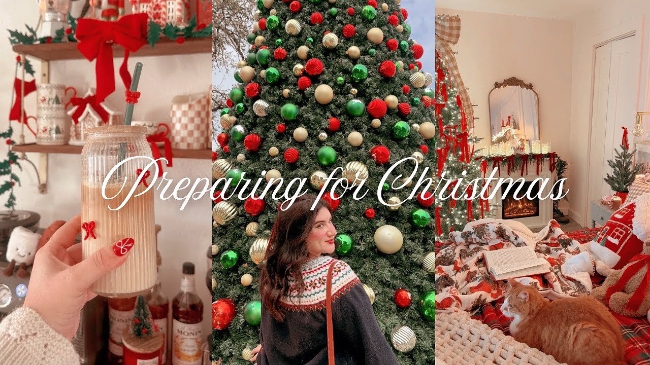 Preparing For Christmas  🎀🎄 decorating, holiday shopping, christmas crafts & holiday traditions