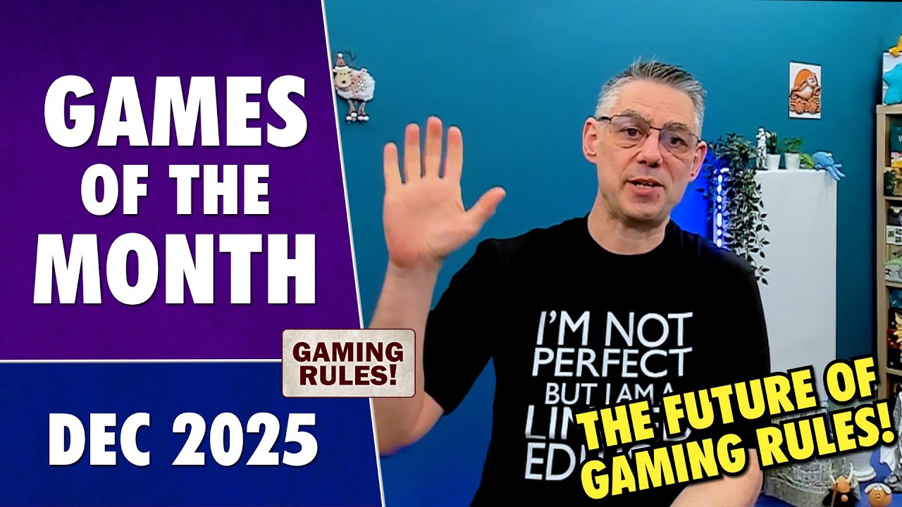 Games of the month VLOG - December 25
