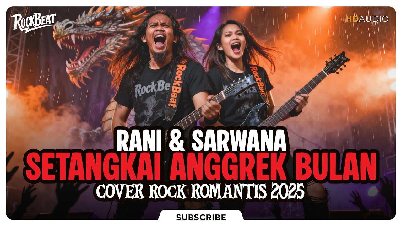 SETANGKAI ANGGREK BULAN | COVER ROCK VERSION 2025 | Lagu Pop Jadul Versi Rock Powerful