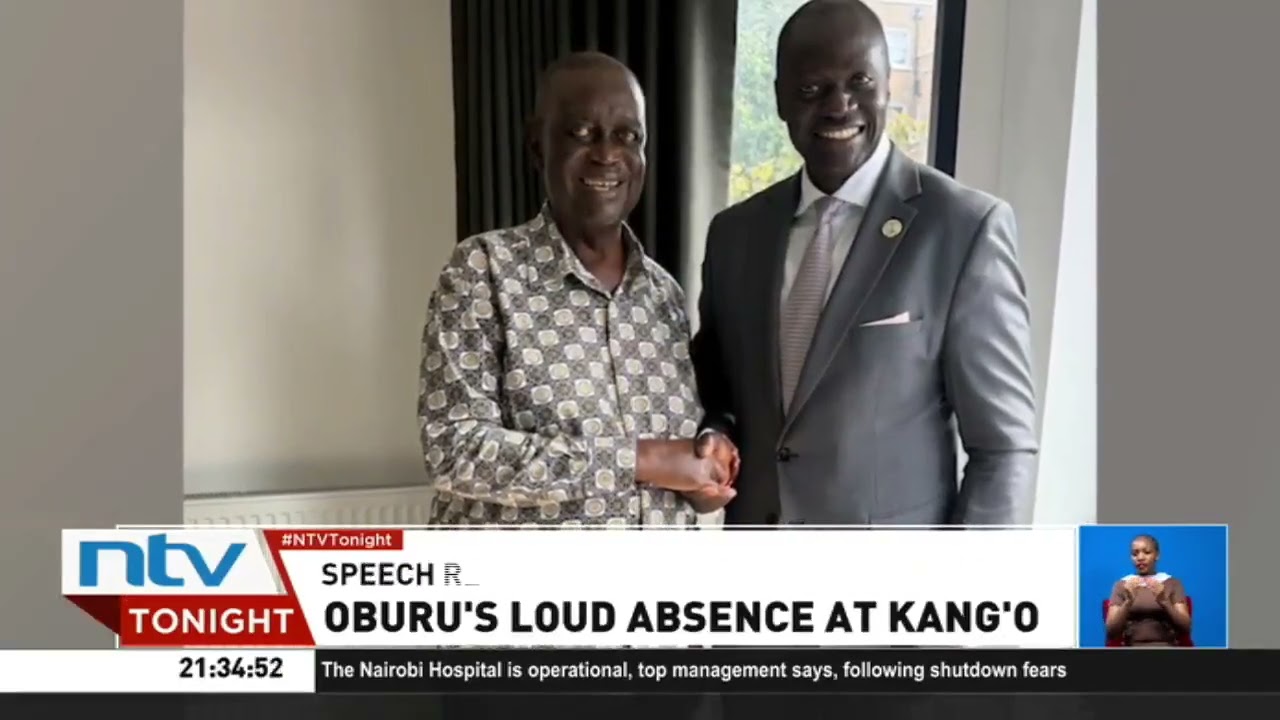 Oburu's loud absence: Where has Oburu Oginga been and what are his recent appearances?