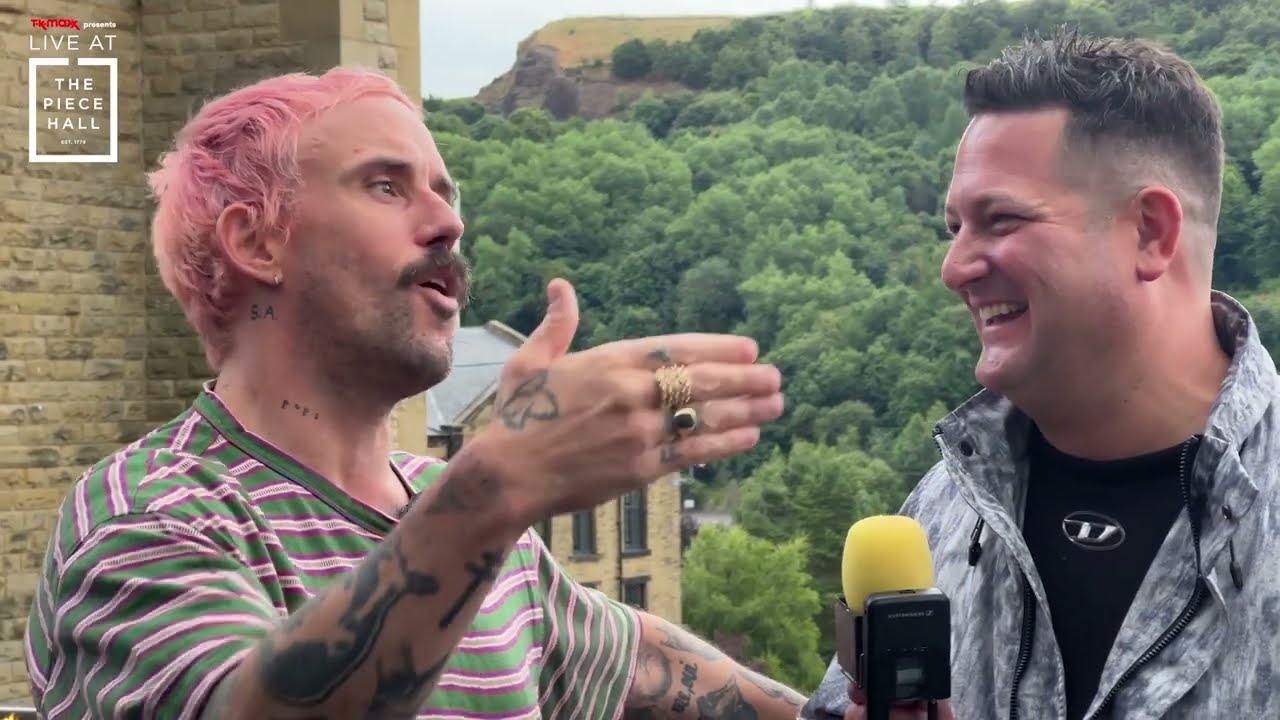 Idles Interview with Chris Hawkins, Live at The Piece Hall, Halifax