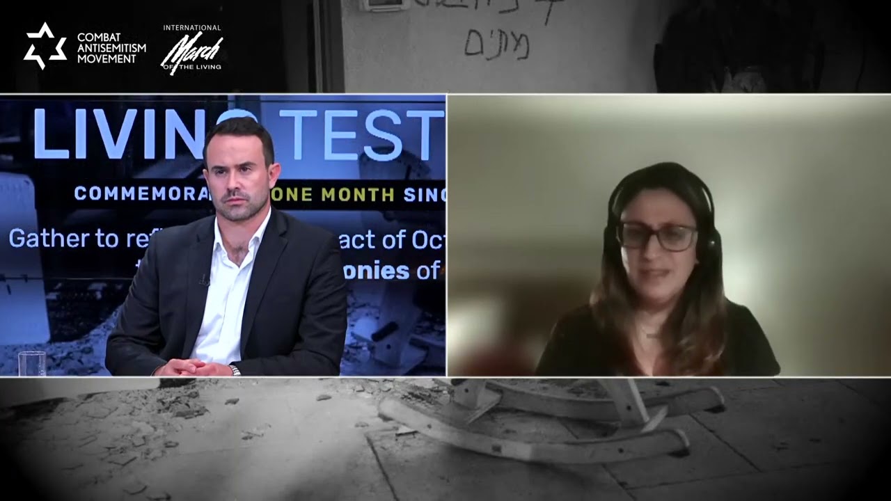 Michal Rahav from Kibbutz Nirim Shares Her Story of Survival from the October 7th Attack on Israel