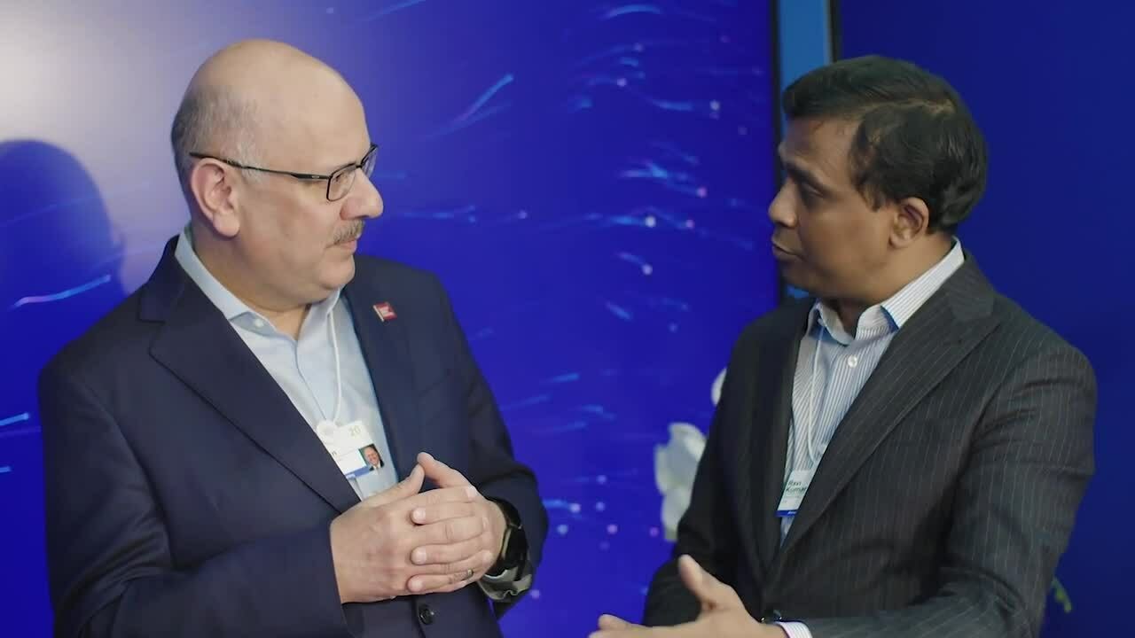 WEF Talk | Ravi Kumar S and Ashiss Kumar Dash in conversation with Farnam Jahanian