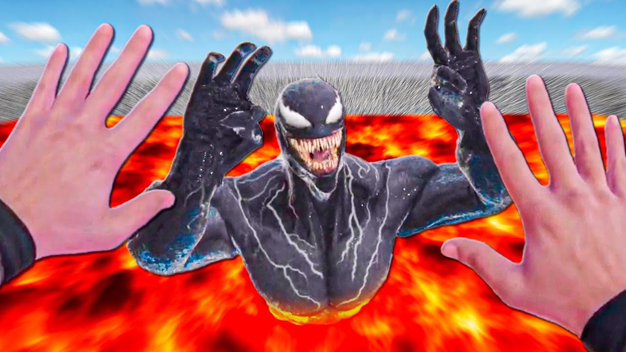 Joguei o VENOM na LAVA no Bonelab VR Mods