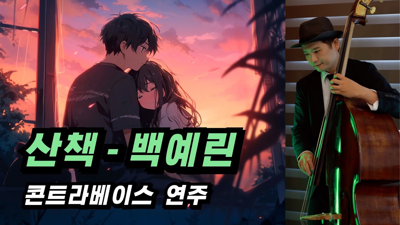 산책 (백예린) 커버 - 콘트라베이스 연주