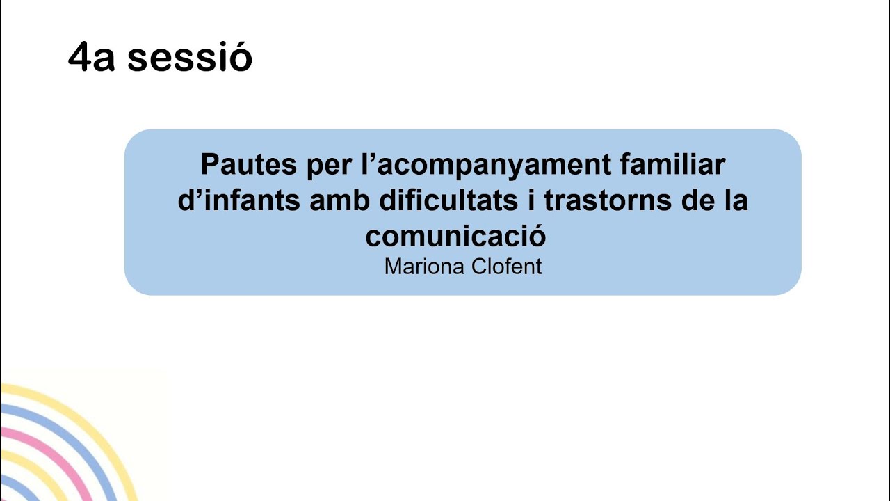 Formació programa de cooperació territorial de detecció i intervenció primerenca. 4a sessió