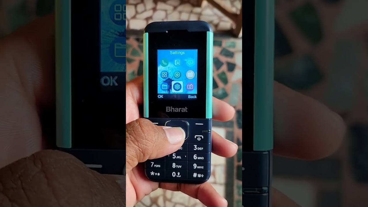 Jio Bharat 4G phone Call Waiting option on setting