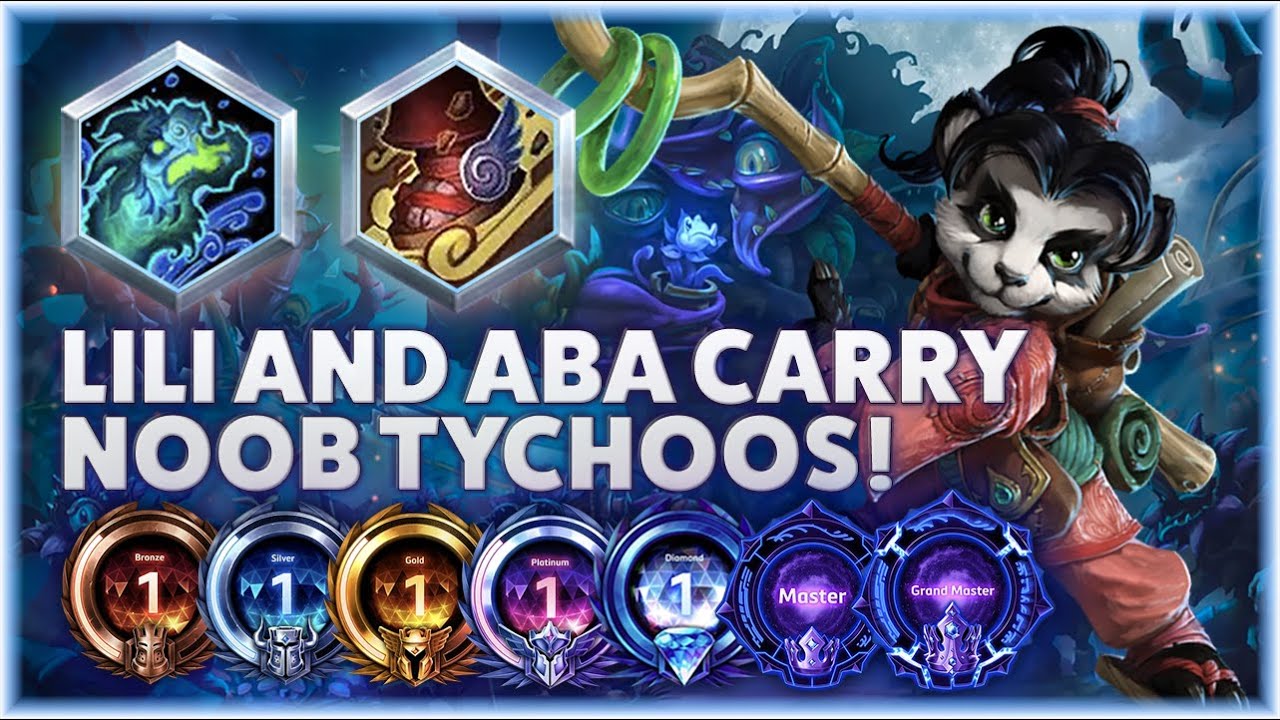 Lili Water Dragon - LILI AND ABA CARRY NOOB TYCHOOS! - Bronze to Grandmaster Season 1 2026