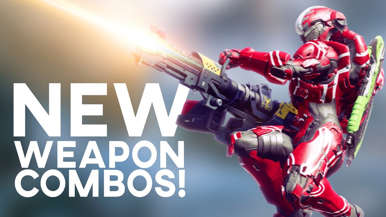 Halo 5 - New Anvil's Legacy Weapon Combos!