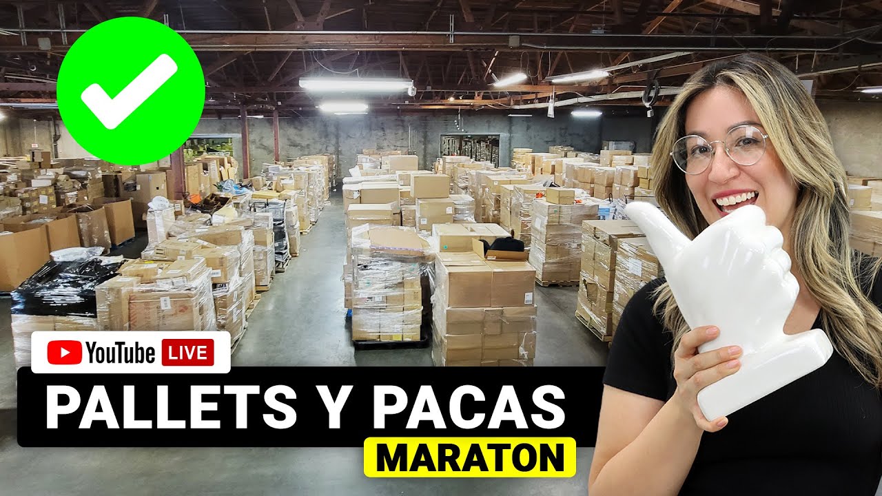 Pallets, Pacas y Mayoristas Distribuidores Liquidacion Maraton Completo