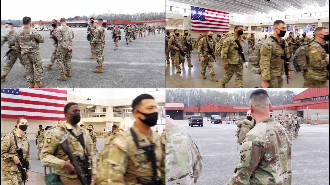 U.S. Army 3rd Infantry Division 1st Brigade deploys to Europe