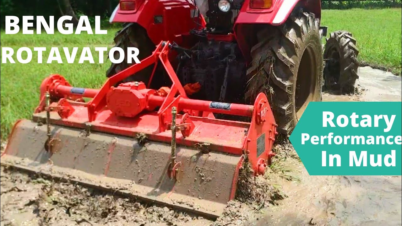 Bengal Rotavator | 72 Blades Rotary With Pocket Blade Assembly | Rotary Performance In Mud