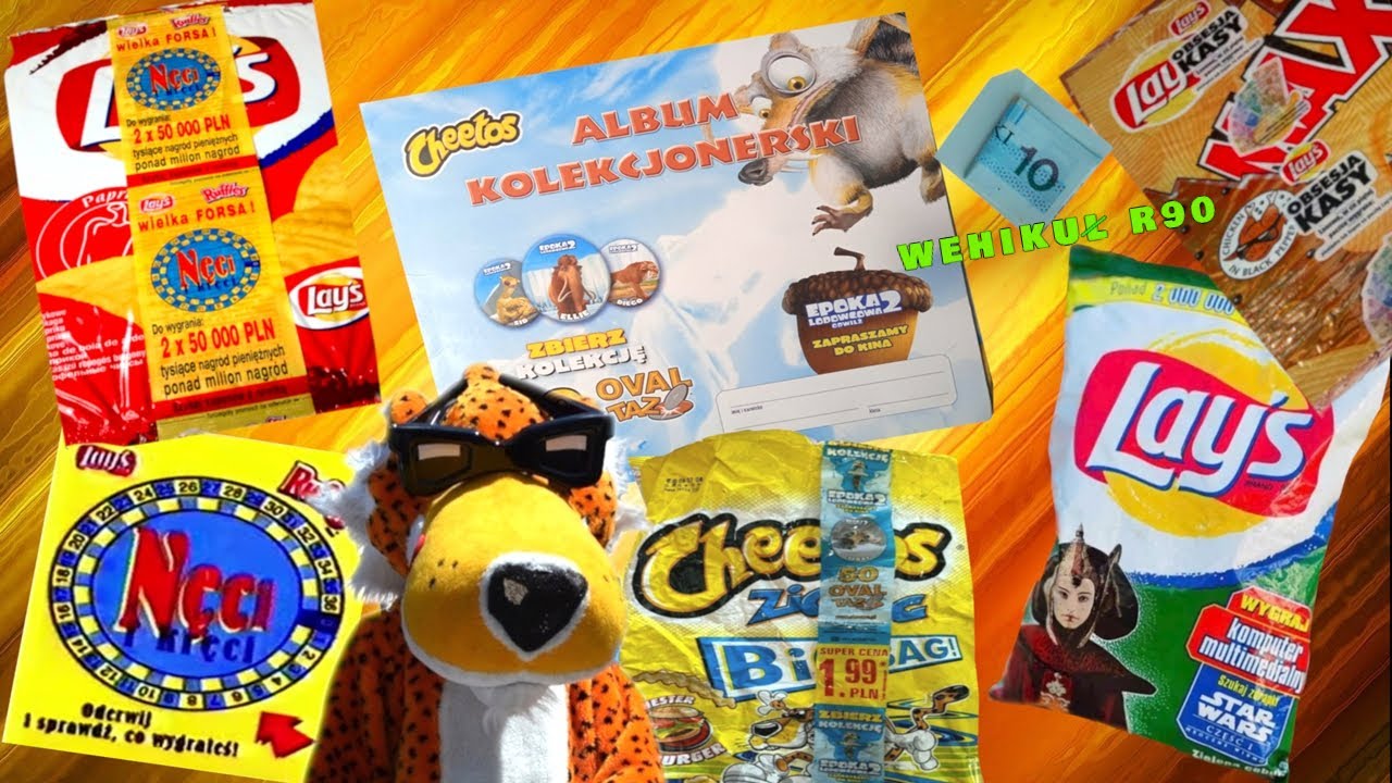 Chipsy z NIESPODZIANKĄ! Co dodawali do paczek w latach 90. i 2000?🥔🎉😱