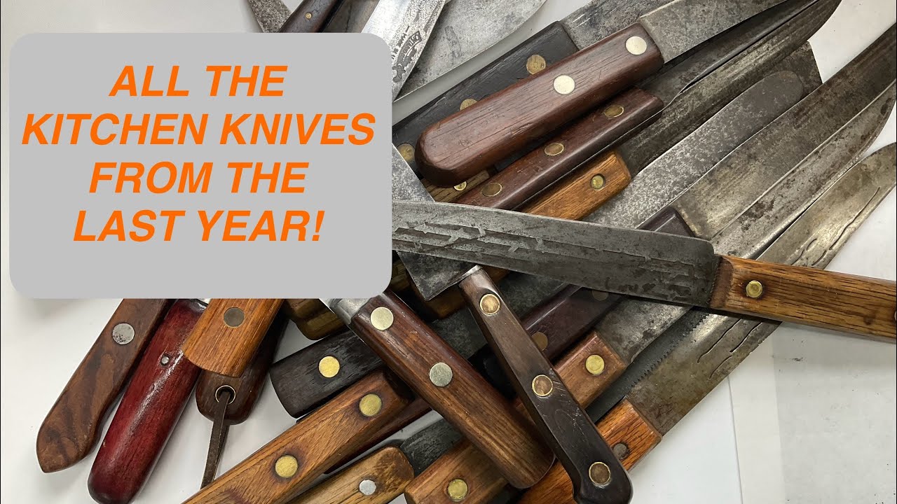 1 YEARS WORTH OF CARBON KITCHEN KNIVES!