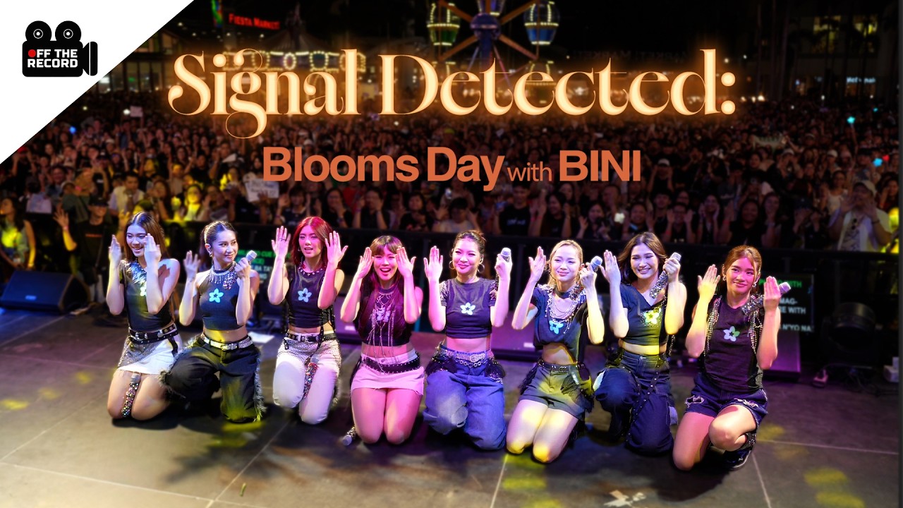 [OFF THE RECORD] Signal Detected | Blooms Day with Bini 🌸🎉