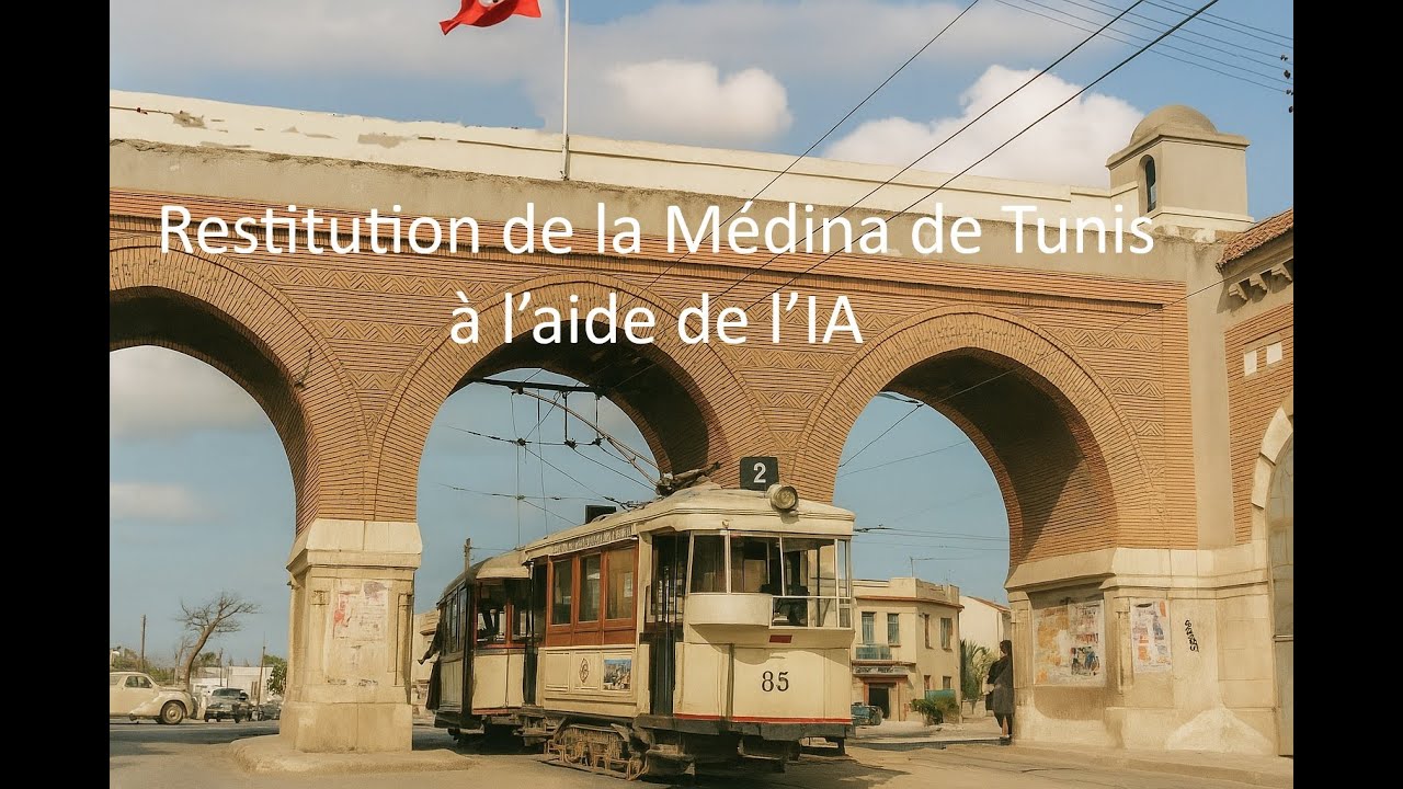 Restitution de la Médina de Tunis à l’aide de l’IA  Exploration Historique et Visuelle