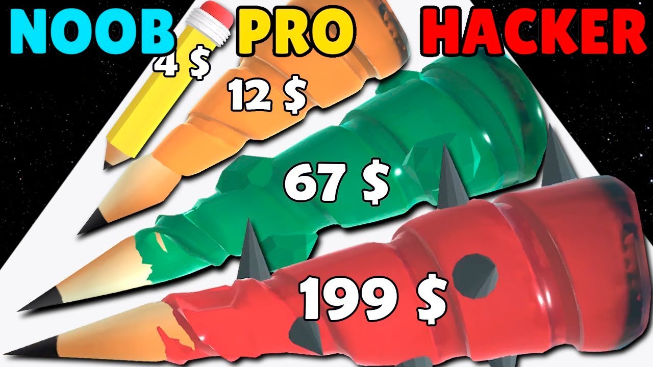 NOOB vs PRO vs HACKER in Pen Dig