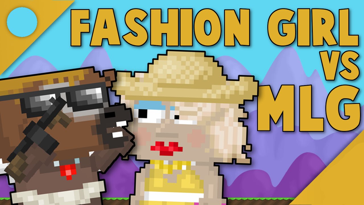 [Growtopia] Fashion Girl vs. MLG *Fashion Special*