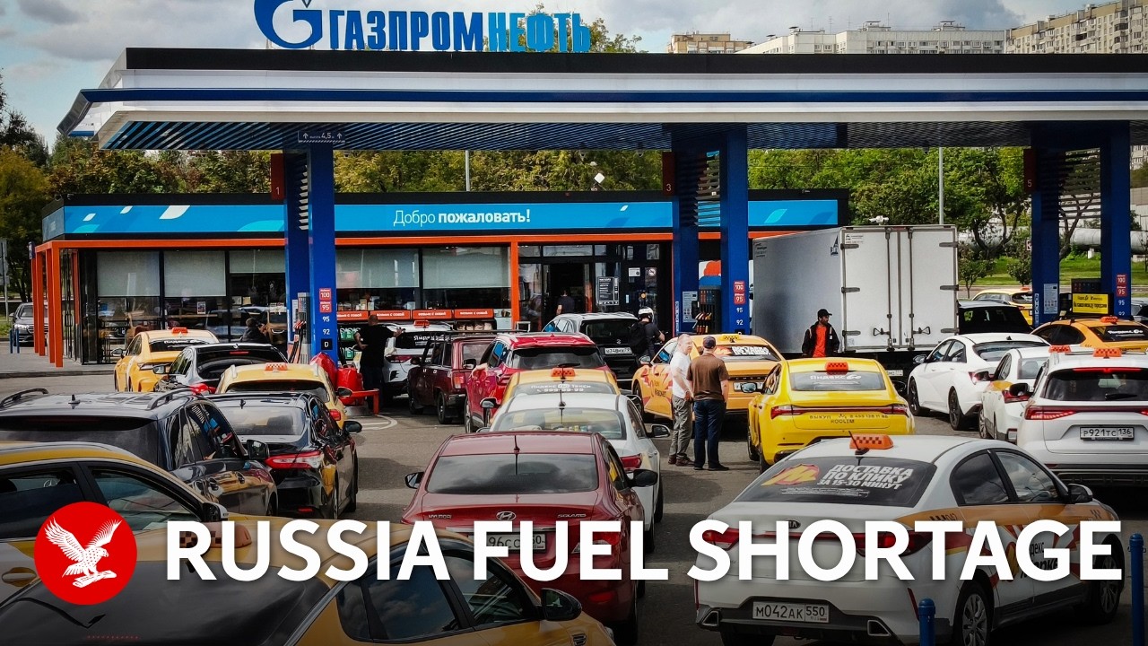 Putin threatens arrests as fuel shortages spark chaos across Russia