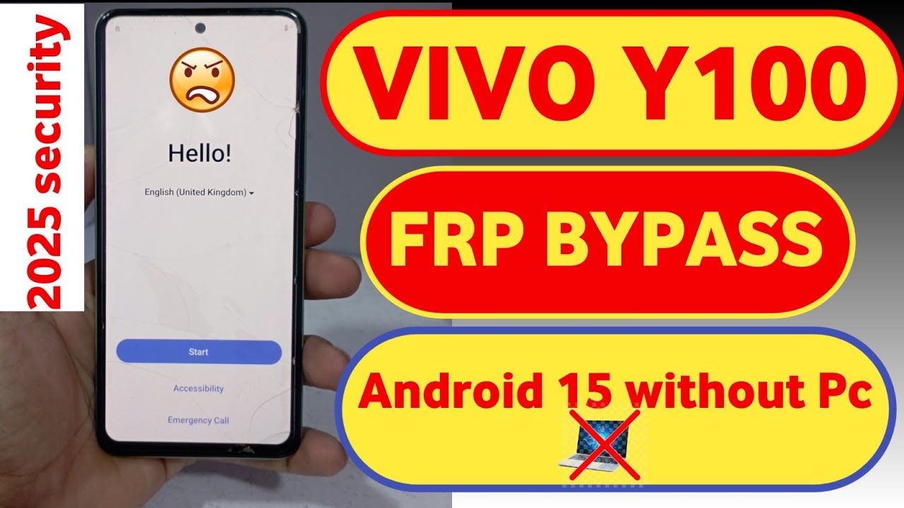 Vivo Y100 Frp Bypass || android 15 || setting open not working || new 2025 100% working method