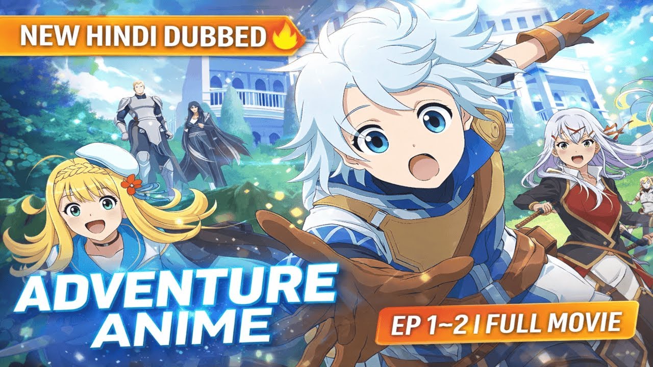 New Hindi Dubbed Adventure Anime 🔥 | EP 1&ndash;12 | Full Movie