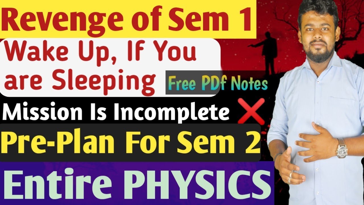 ICSE Class 10 Physics SEMESTER 2 | Pre Plan Preparation | Revenge Series With SRM Sir | Time To Rock