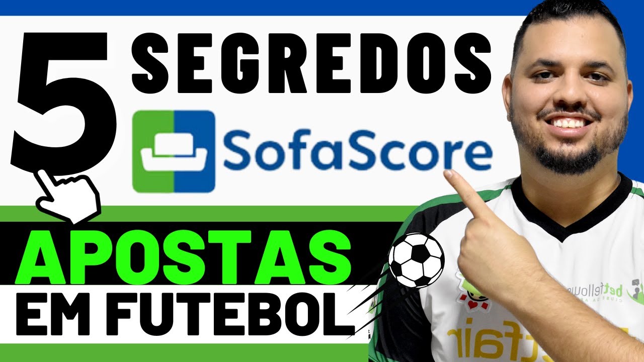 os 5 SEGREDOS do SOFASCORE ⚽️ ESTATÍSTICAS ESCONDIDAS para APOSTAR em FUTEBOL