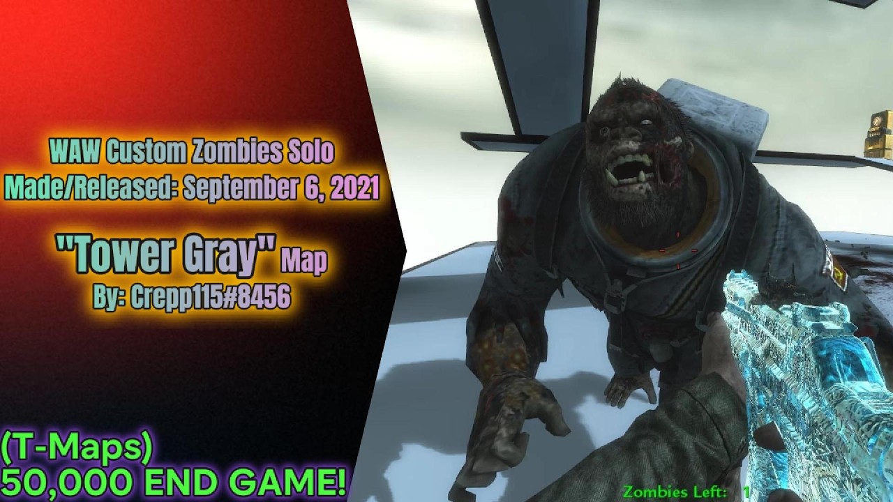WAW Custom Zombies Solo▐ 
