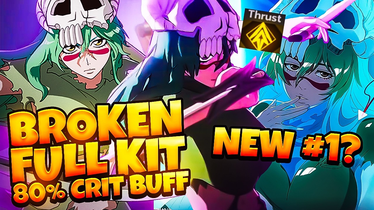WHAT IS THIS?! NELLIEL *FULL KIT* REVEAL - AIZEN POWERCREEP? 80% CRIT BUFF | Bleach Soul Resonance
