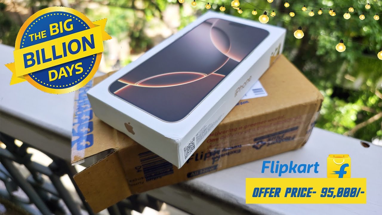iPhone 16 Pro Max 256GB Flipkart Big Billion Days Experience | Must-Do Checks Before Delivery OTP!