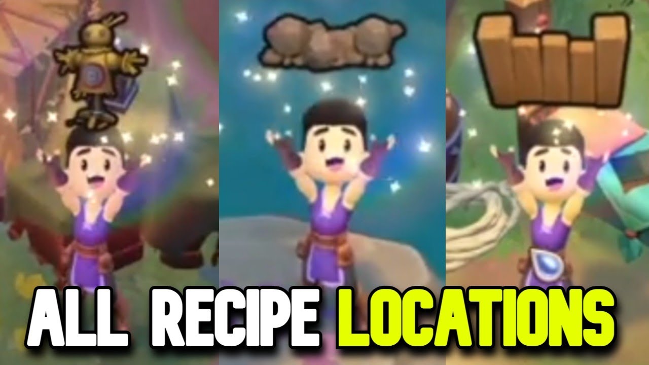 Fae Farm - All Recipe Locations