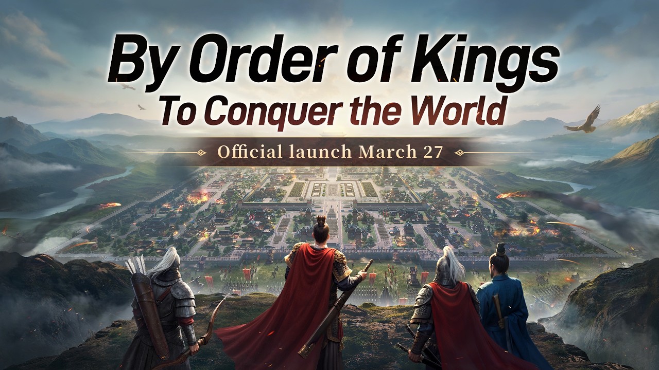 Order of Kings Launch Trailer丨RTS-4X Fusion Strategy Game