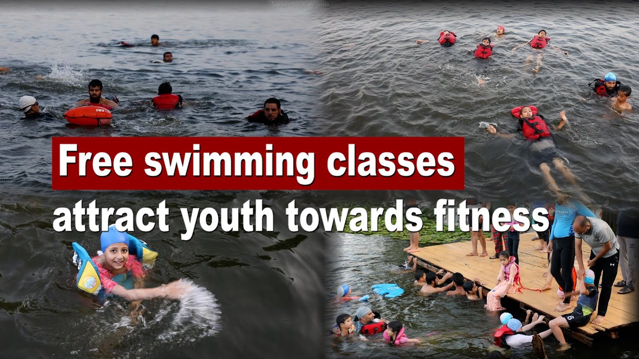 Free swimming classes attract youth towards fitness | The Kashmir Walla