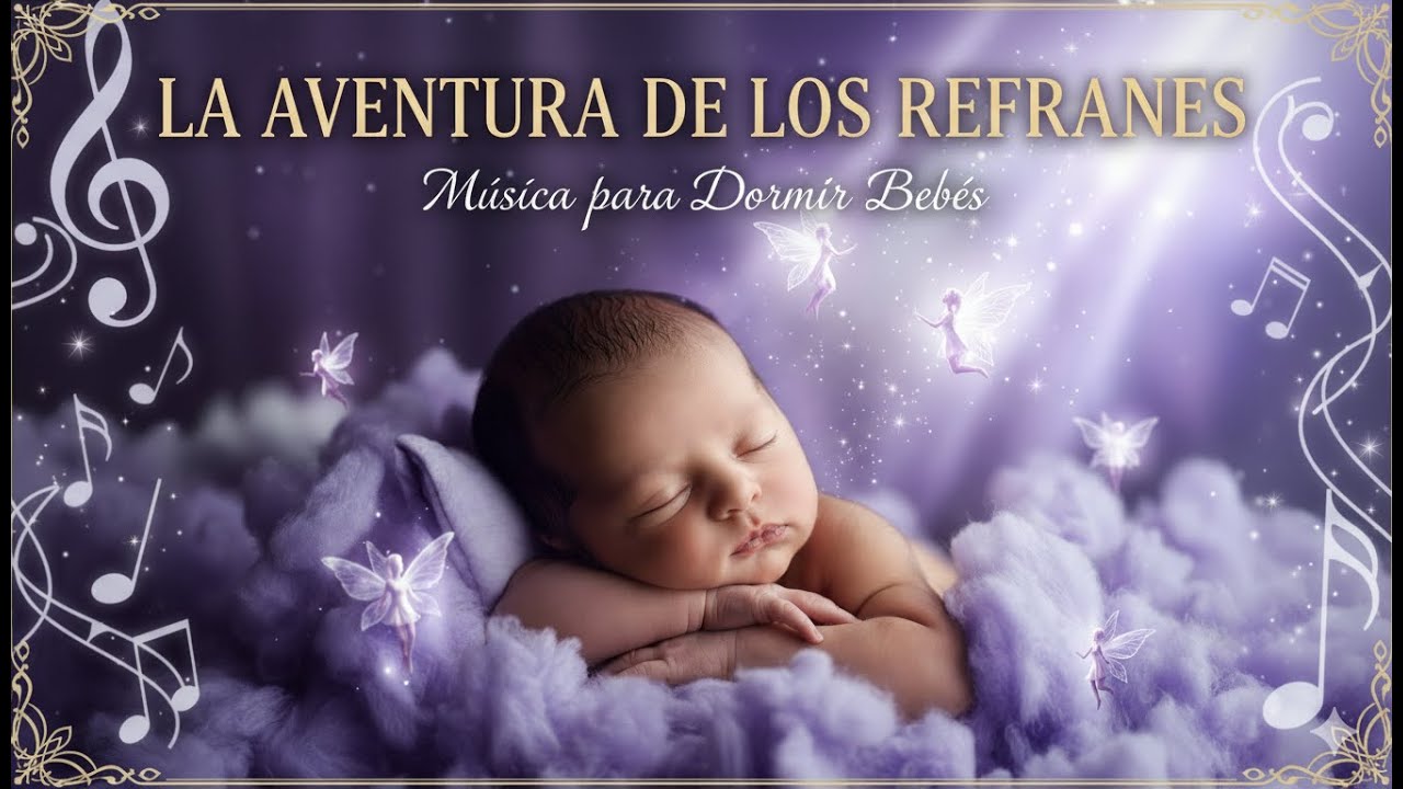 Sueño de Hadas 🧚|  Canción De Cuna Con Tono Mágico ✨ | 1Hora de Música para Dormir Bebés 😴