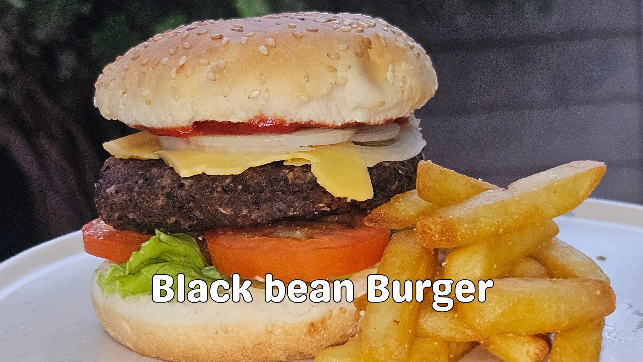The Easiest Black Bean Burger Recipe | Healthy Family Dinner in Under 20 Mins!