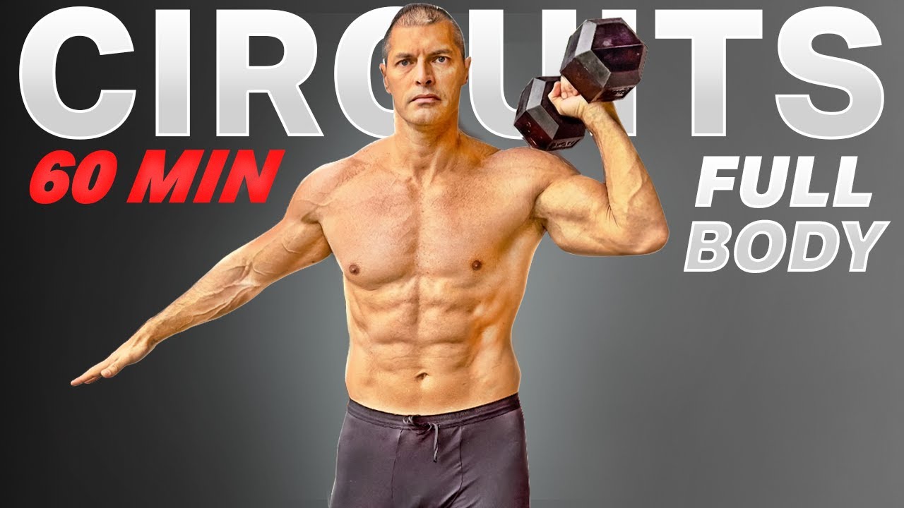 FULL BODY CIRCUIT WORKOUT (60 MIN) | Burn Fat & Build Endurance