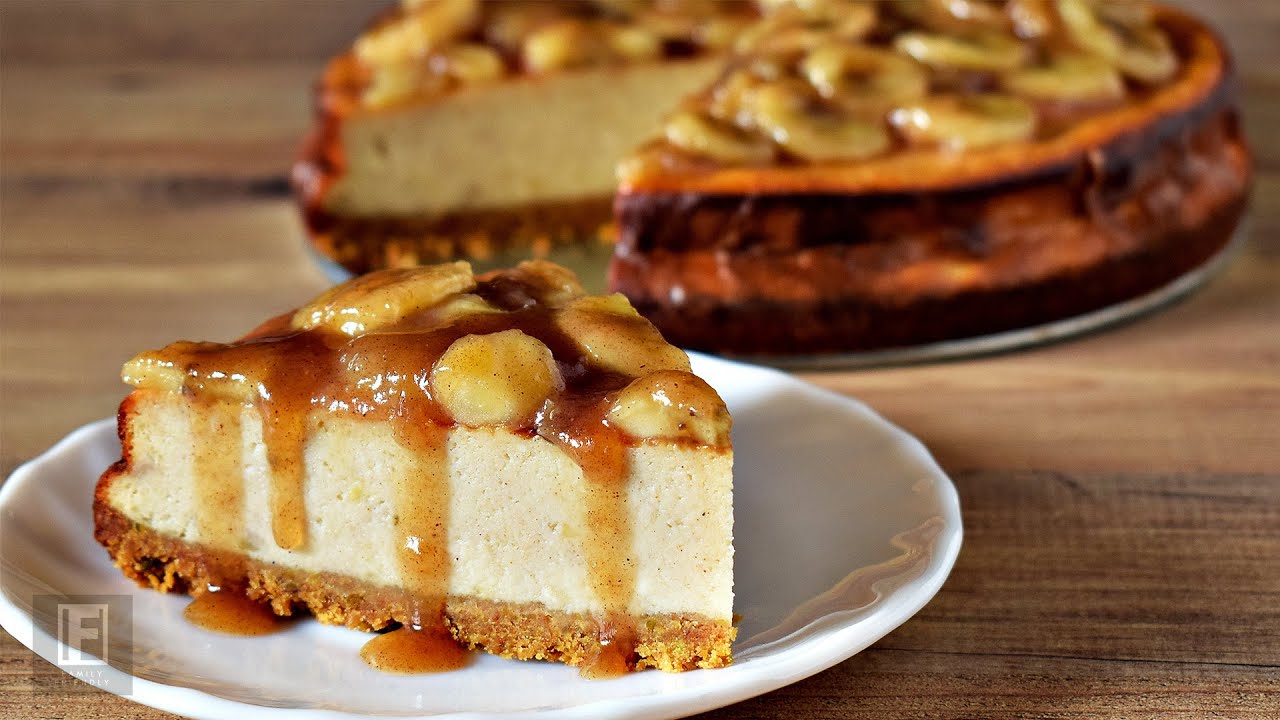 Baked Banana Cheesecake Recipe