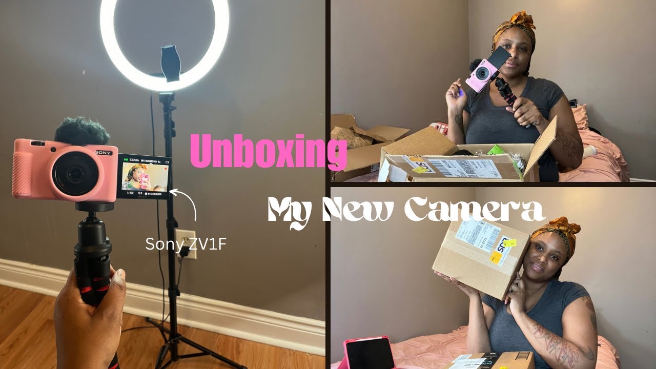 Unboxing My New Sony ZV1F & Accessories + Other @amazon ​⁠ Finds ❤️