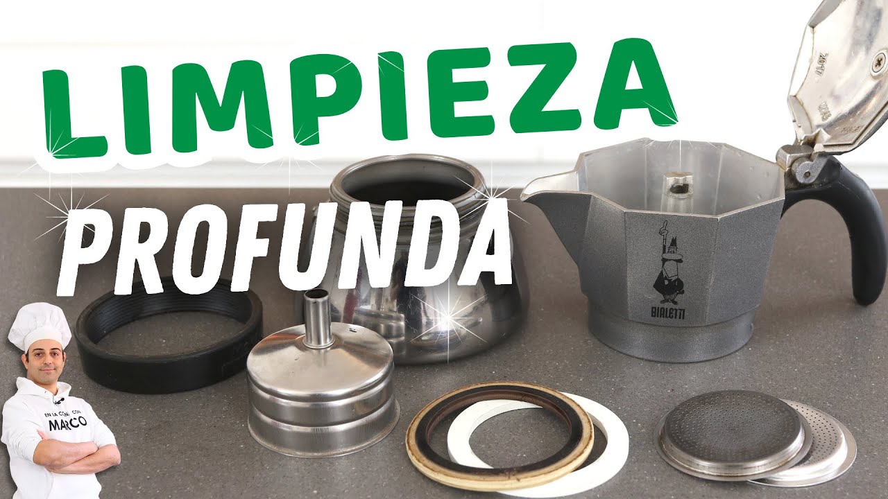 Como limpiar cafetera moka italiana Bialetti ☕️