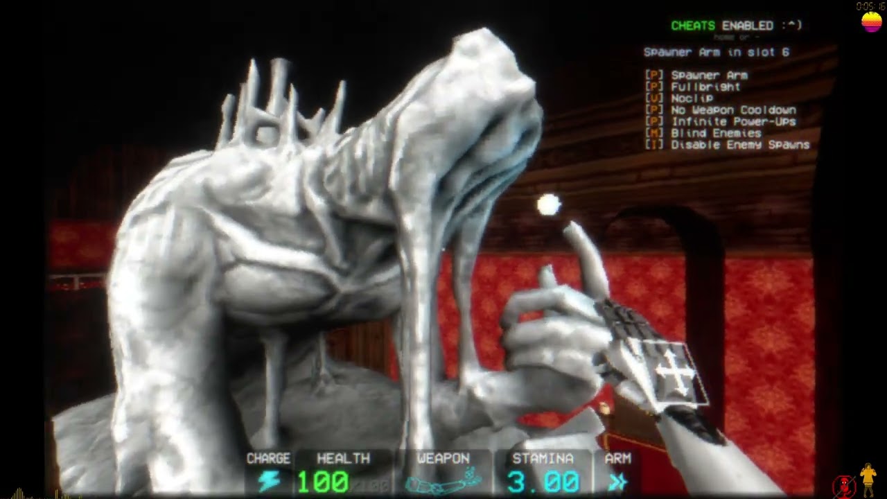 Ultrakill: Closeup of God's statue. [Fraud 8-1]