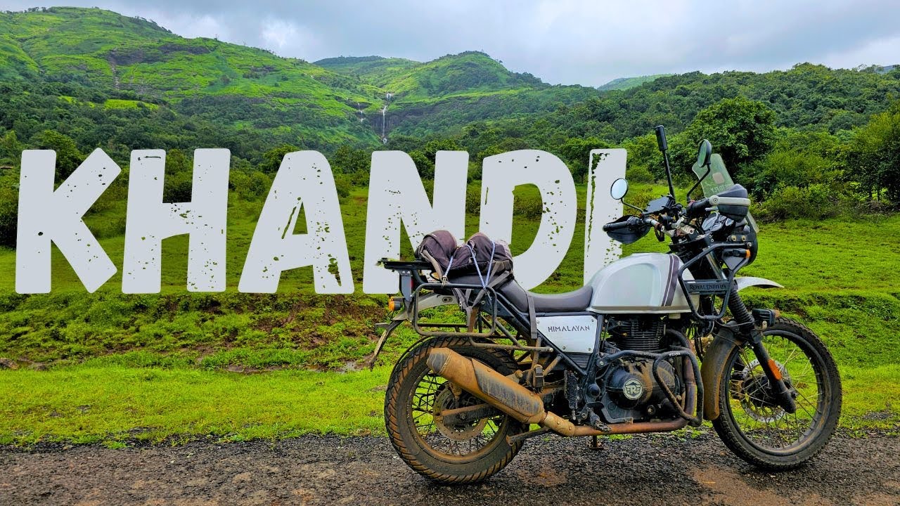 Monsoon Bike Ride to  Khandi Point | @Ride To Fly | Place Near Mumbai & Pune | 2025 | 4K
